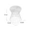 Tabouret décoratif en métal Issac-132906130