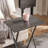 5 Piece Folding TV Tray Table Set,Foldable Sofa Side Table,End Table,Snack Table,Save Space,Grey