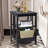 3-Tier Wooden End Table with Side Bars-1396702399