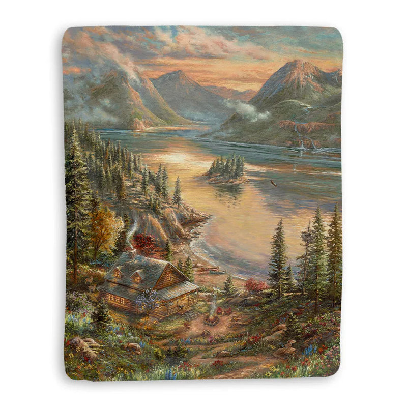 Jeté Thomas Kinkade