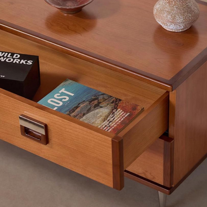 Meuble télé minimaliste, H 18,7 po x L 81,88 po x l 15,74 po