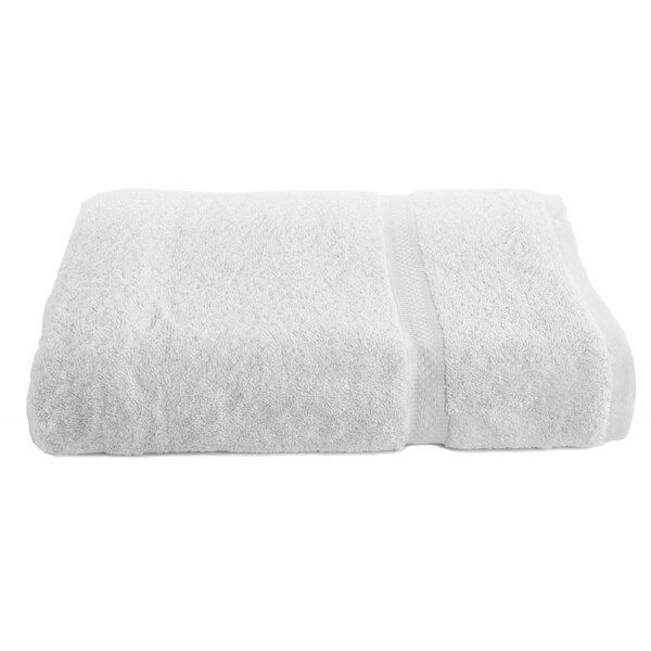 WestPoint Home White Cotton Quick Dry Bath Towel (Martex Egyptian