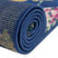Tapis floral bleu marine / rose / jaune Bloom-1853025572