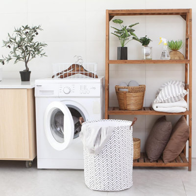 Canvas Laundry Cart