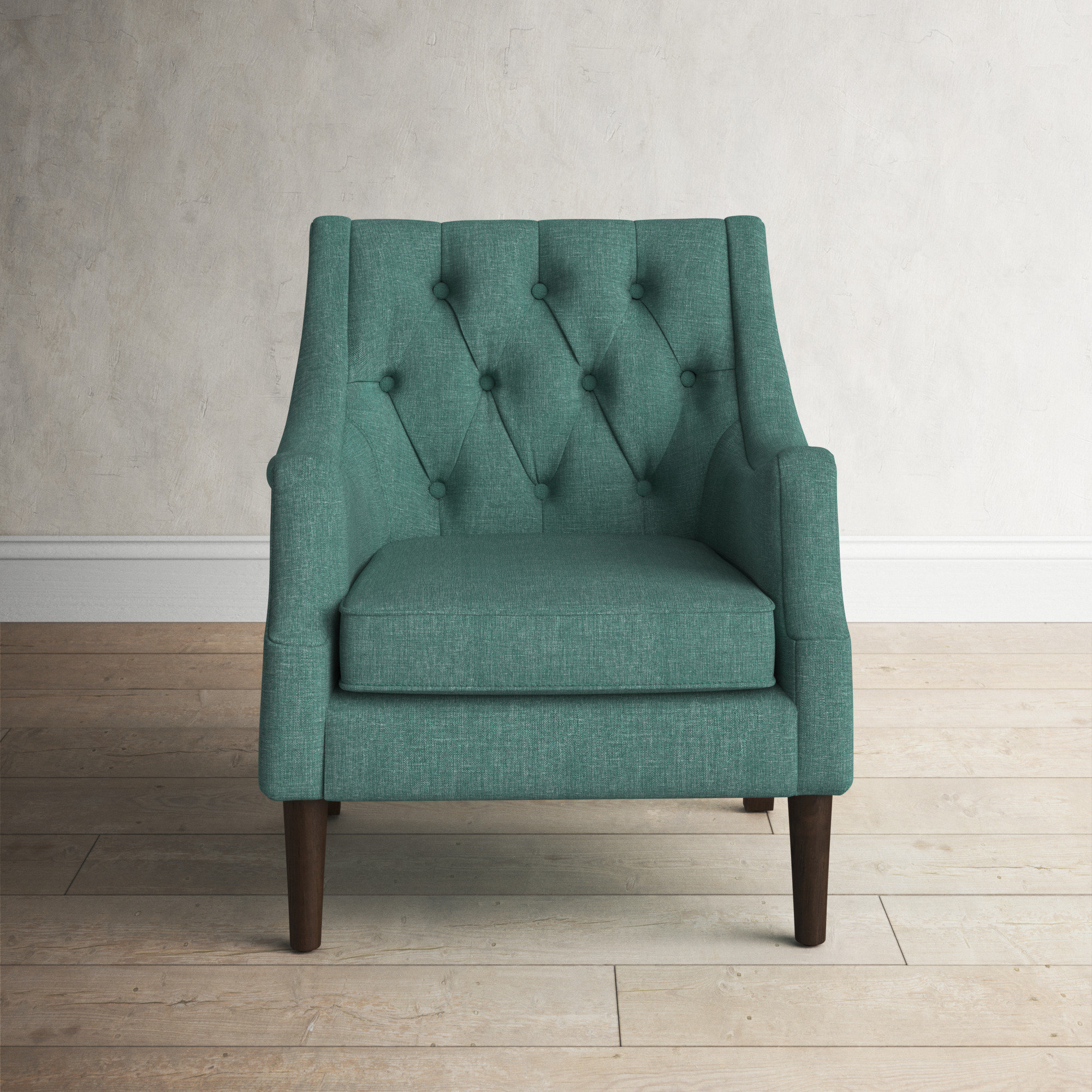 Anatonia Upholstered Wingback Chair