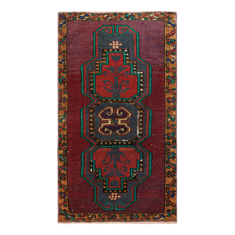 One-of-a-Kind 1'8" X 3'0" Area Rug