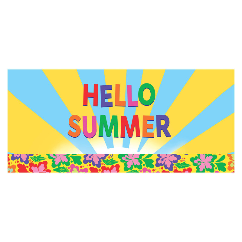 Tapis Tropical Hello Summer Sassafras