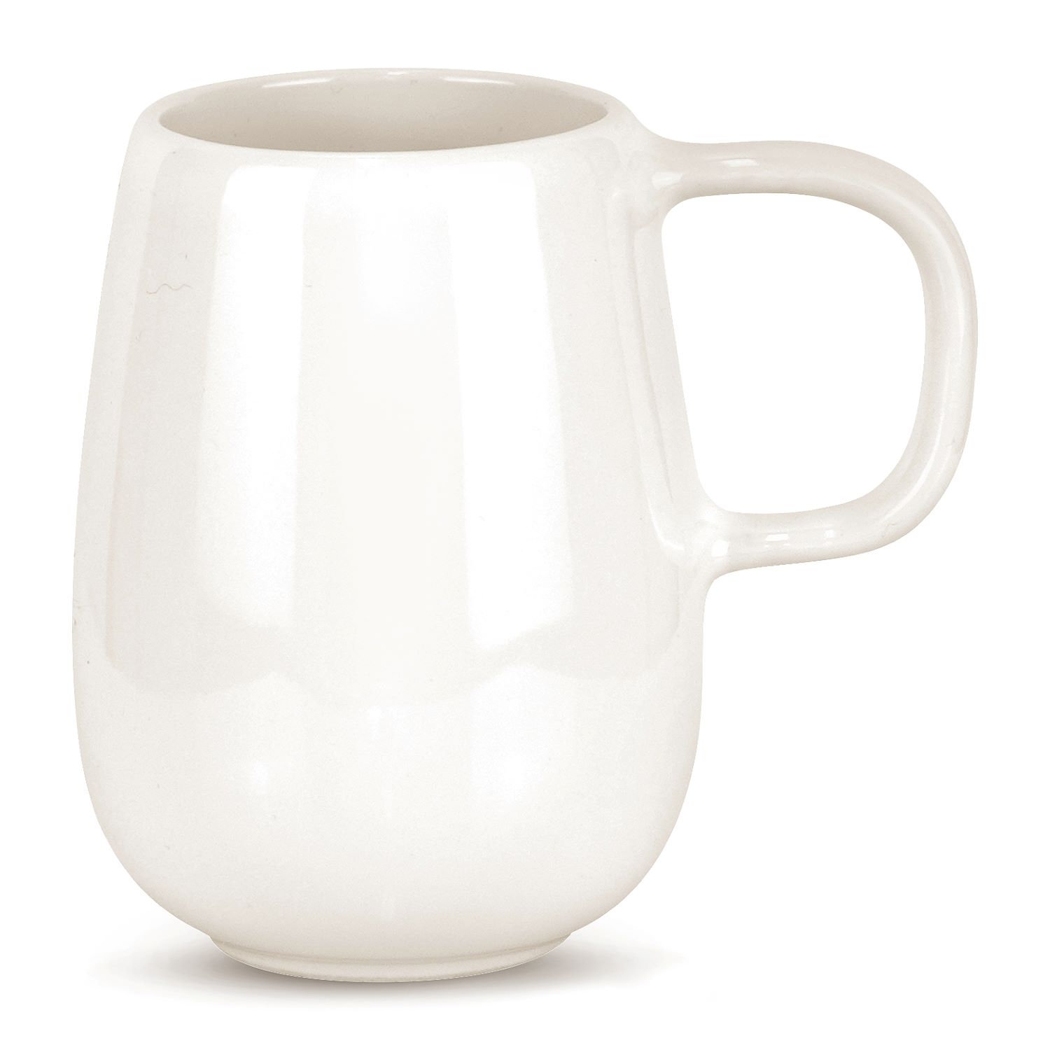 Parkview Stoneware Coffee Mug, 12.85 fl oz., White