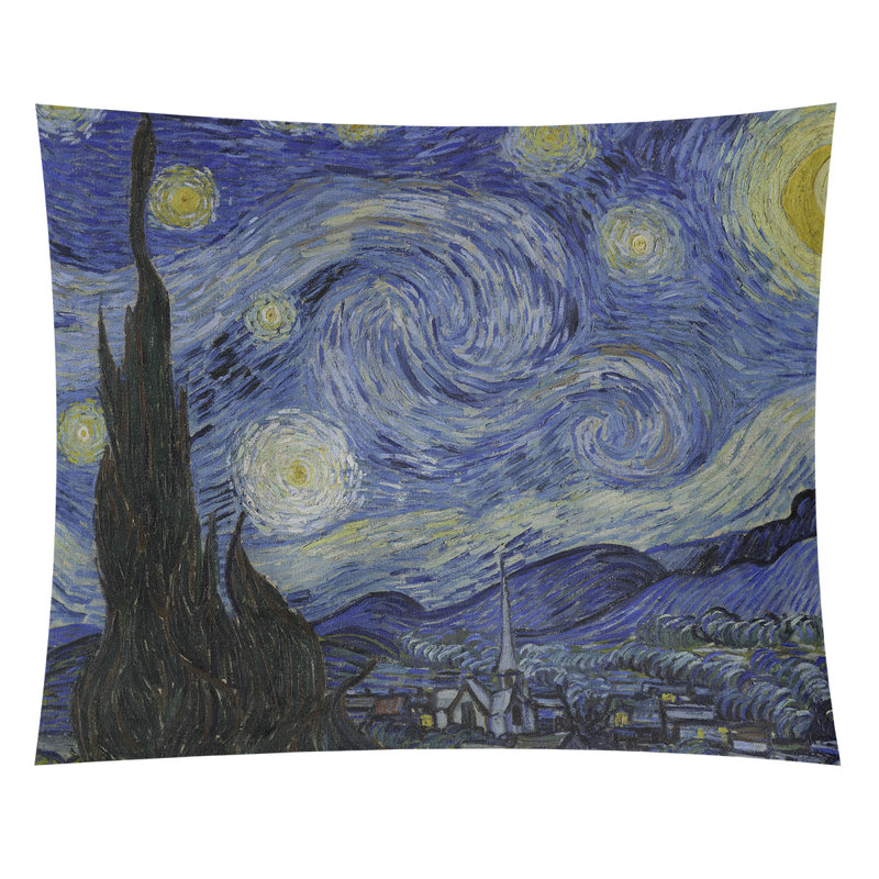 Tapisserie nuit starry, H 88 po x l 104 po, Intérieur