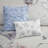 Elegant Blue Cotton Bedding Sets, Shabby Chic Style, Perfect For Home Decor