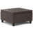 Harrison 30"W Upholstered Transitional Square Lift-Top Ottoman with Hidden Storage-596577268