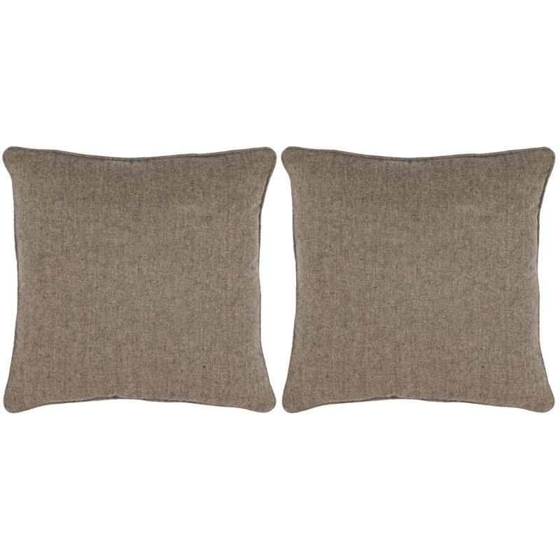 Hazel Throw Pillow, Grey