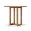 Stapleton Outdoor Square Teak Bar Table