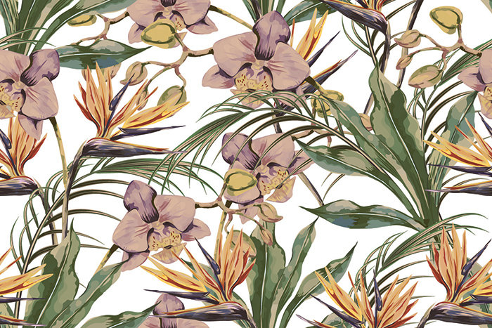 Rafia Matte Mural, 250 x 104cm
