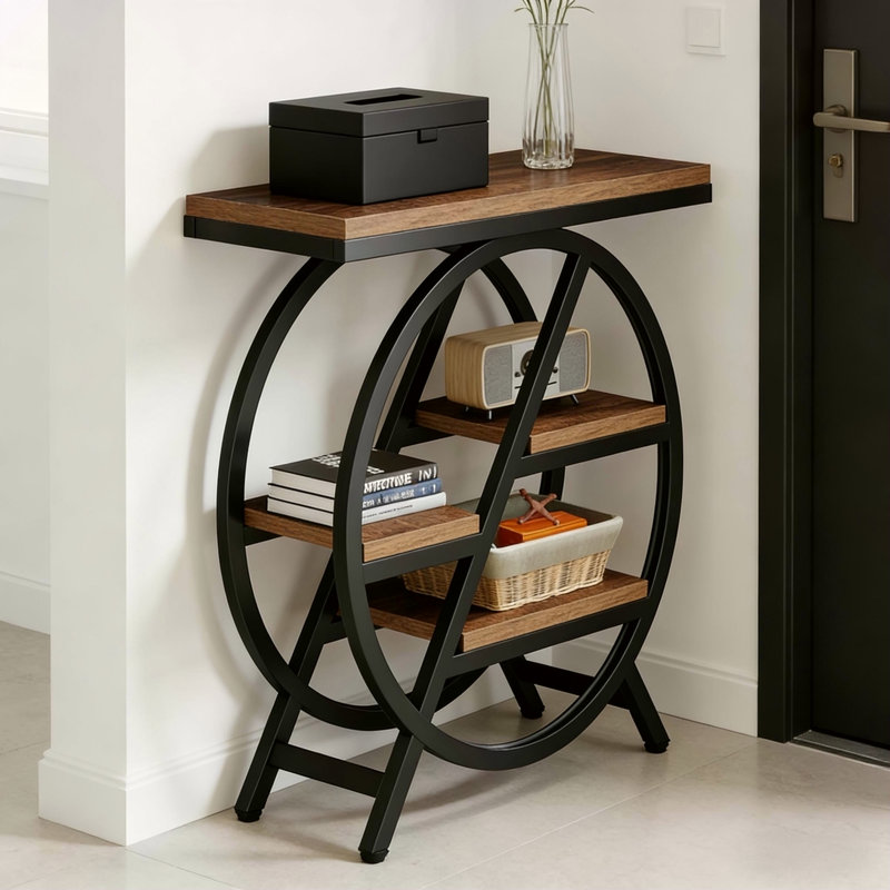 Unique Snack Table,Compact End Table,Side Table