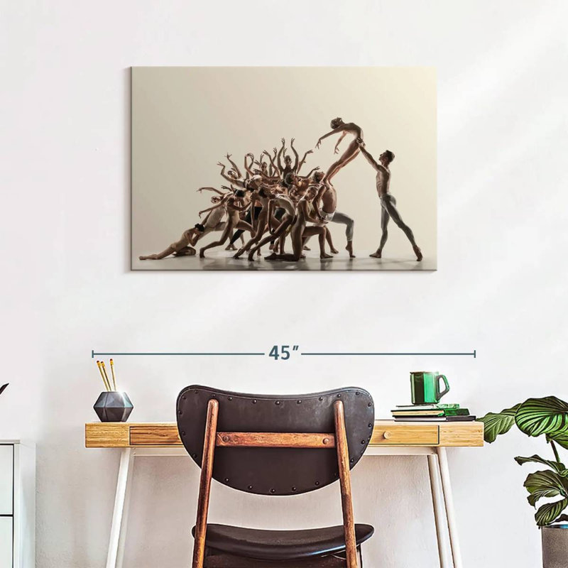 Ballet contemporain, H 24 po x l 36 po