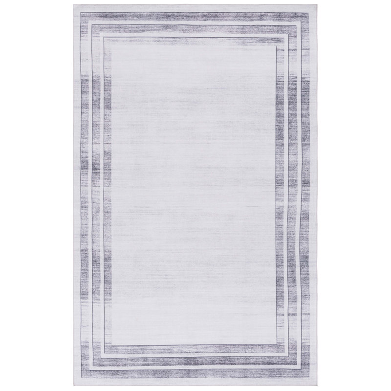 Tapis gris clair / gris Joal 824, Rectangle 4 pi x 6 pi
