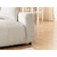 Sofa bed Calma with storage compartment in Bumpy design, made of chenille fabric-135917305