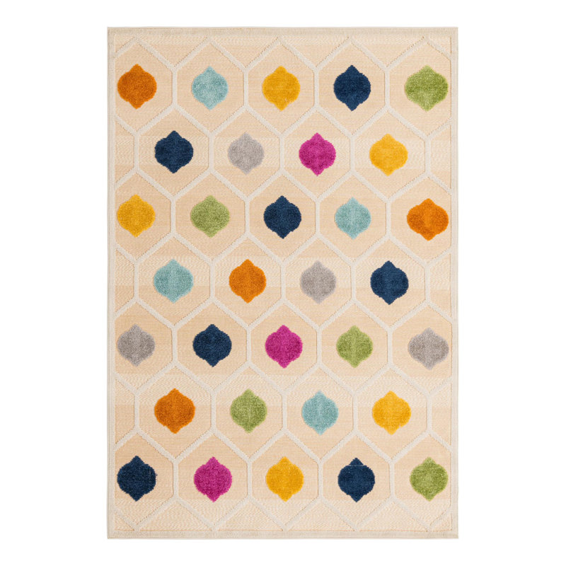 Noord Aruba Indoor/Outdoor Rug, Rectangle 5'3" x 8'