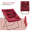 Fauteuil d'appoint douillet capitonné et rembourré avec cadre en métal doré pour le salon-491022506-520989157