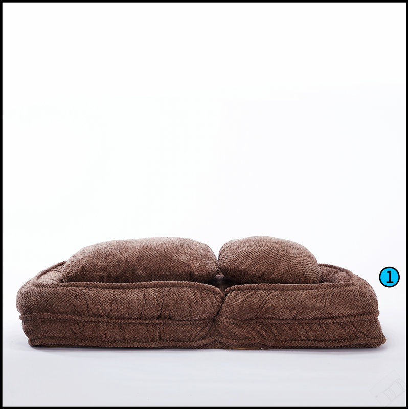 Canapé paresseux polyvalent pliable avec positions réglables pour une détente ultime et une efficacité d'espace
