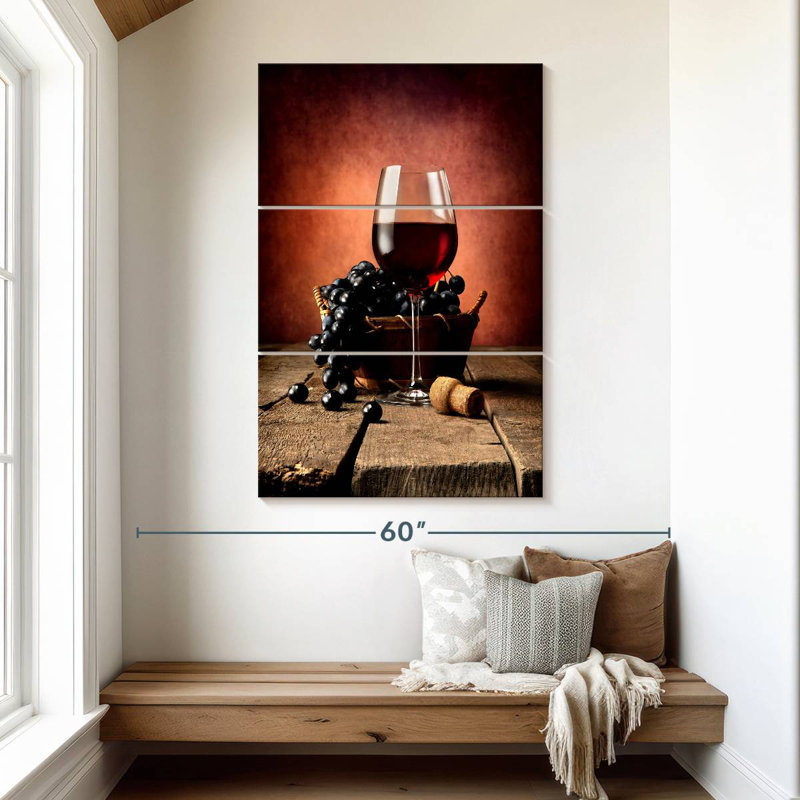 Yarlin Red Wine Classic, 50" H x 32" W