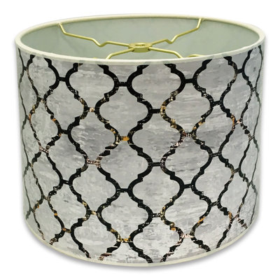 8" H Paper Drum Lamp Shade 