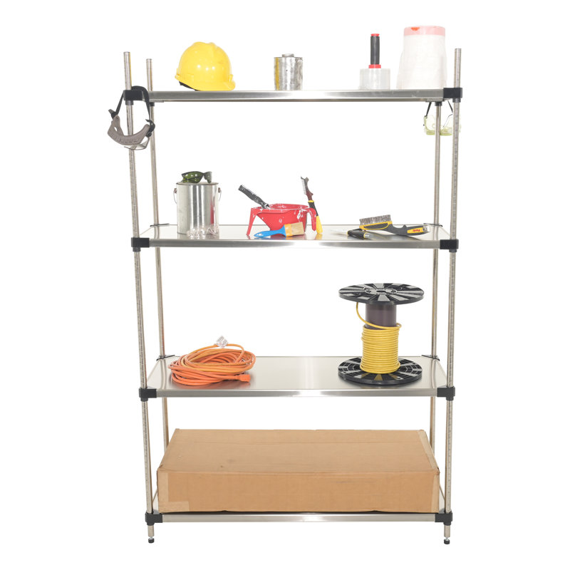 Étagère H 60 po x l 48,5 po x P 48 po, H 74 po x l 48 po x P 18 po