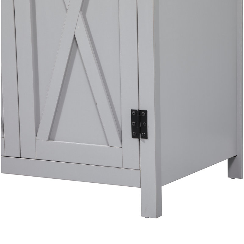 Ensemble de meuble-lavabo simple 30 po Slayton, Gris