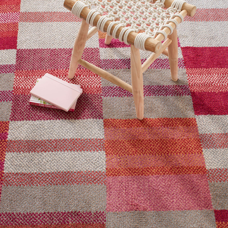 Fairhaven Spice Hand Loom Knotted Wool Rug, Rectangle 2' x 3'
