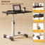 Bureau mobile à roulettes pour ordinateur portable à hauteur réglable et inclinable pour canapé-lit et bureau personnel-128864669