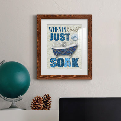 Just Soak - impression encadrée