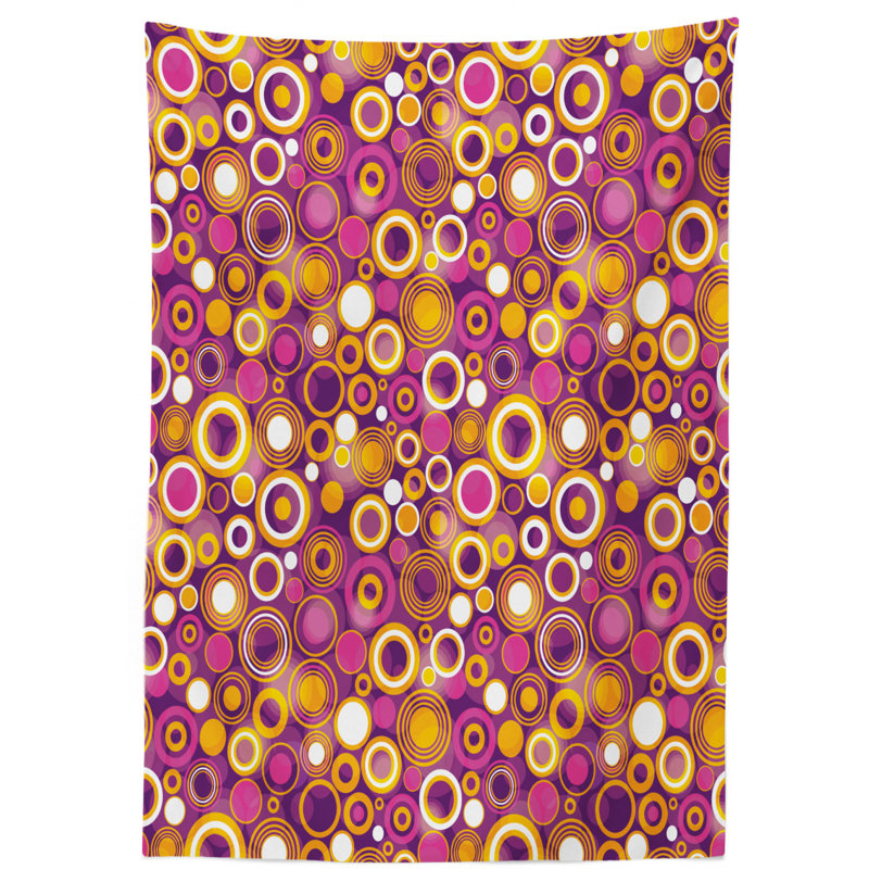 Geometric Tablecloth, 90" L x 60" W