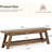 2-Tier Entryway Bench(Only Including Coffee Table)