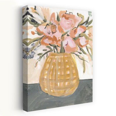 Boho floral II, art floral abstrait