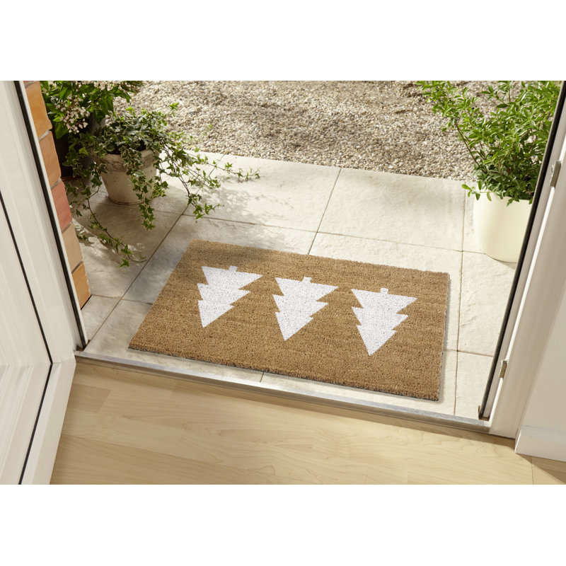 Mix Mats White Pine Trees Doormat