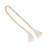 Hedvika Decorative Wood and Macrame Bead Strand with Tassels - Modern Handcrafted Accent Piece-786374008