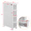 Crantor Plastic / Acrylic Bathroom Shelves