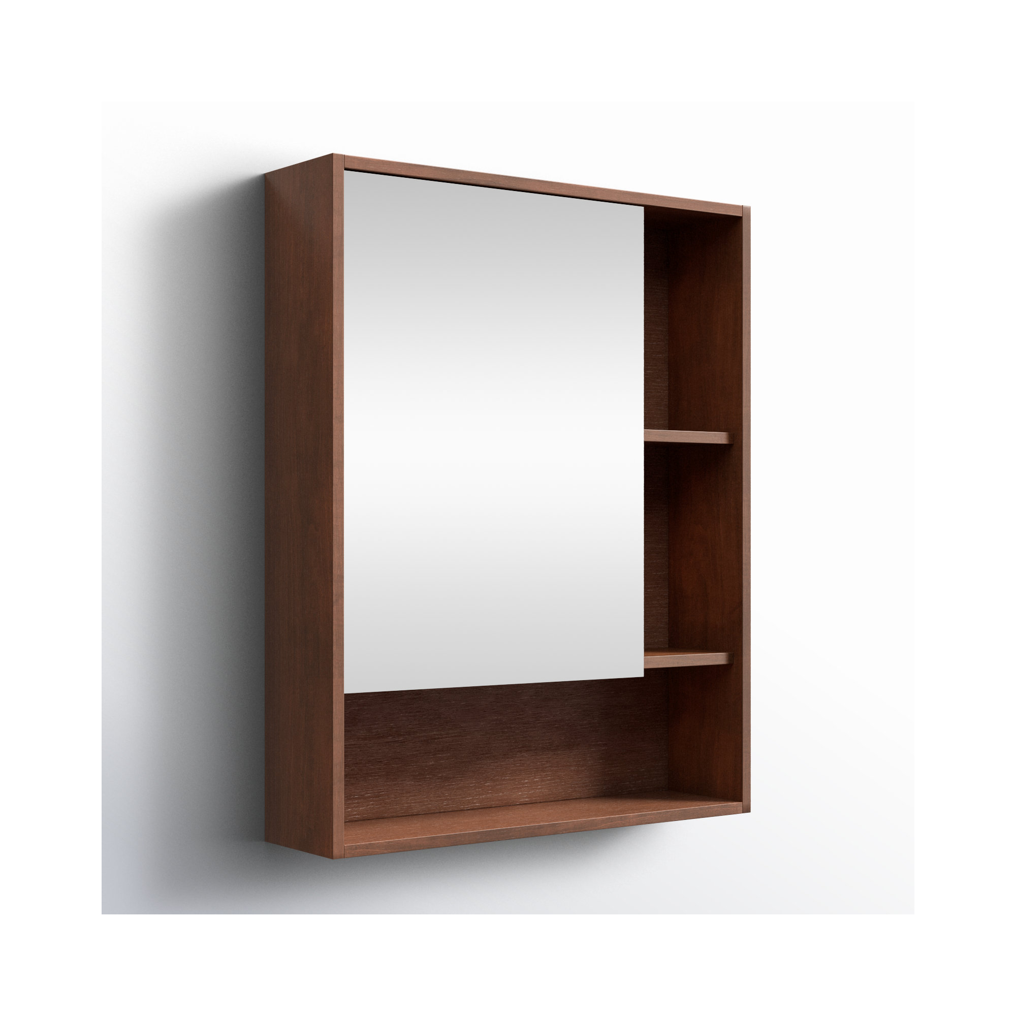 Jensen Surface Medicine Cabinet, Walnut, Left