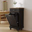 Poubelle 10 gallons en bois manufacturé-91421186