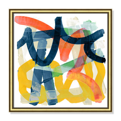 Shuffling by Cartissi - Picture Frame Painting