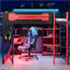 Lit mezzanine en bois avec bureau, tablettes, prise de courant, ports USB / Type-C et lumière RVB-1563133637