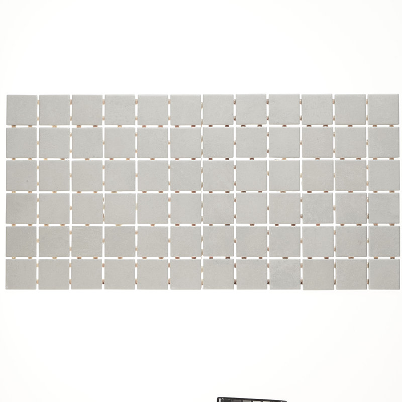 Fairfield 2" x 2" Ceramic Mosaic Tile, White