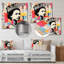 Coloré popart iconique, reine du Royaume-Uni 1 - Art mural en métal célébrité-378163732