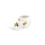 Butterfly Ginkgo Porcelain Sugar Pot
