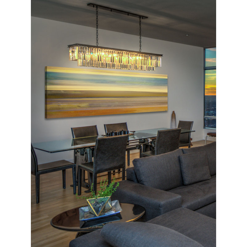 1 Piece Wrapped Canvas Wall Art, 25cm H x 76cm W