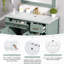 Meuble-lavabo moderne 36 "avec lavabo en céramique