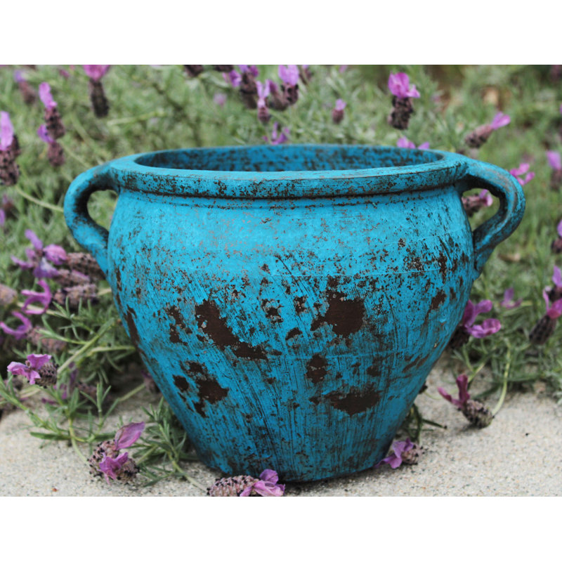 Alayziah Pot Planter, Blue
