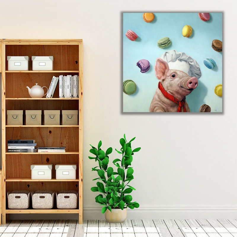Bakers Dream - Canvas Print Wall Art, 12" H x 12" W