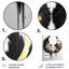 Décoration murale Ashlene - Ailes d'ange noires, argent et or III - Glam-87837341